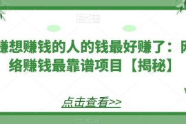2024年靠谱网络赚钱项目盘点 创业粉引流变现实操玩法详解