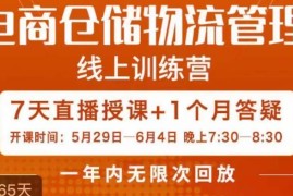 南掌柜电商仓储物流管理学习班 助力商家解决仓储运营核心痛点