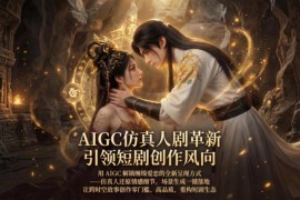 AIGC仿真人《合欢宗》短剧教学 零基础制作高品质仙侠爱情短剧