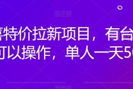 京喜特价拉新最新实操玩法 单人用电脑单日收益可达500+