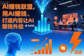 AI赚钱系列课程分享 掌握AI技能让AI成为你的赚钱外挂