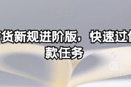 2024拼多多带货新规下 优质爆款任务快速过审及出单实用方法
