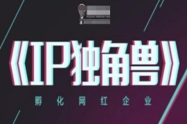 抖音IP打造全流程实操教程 从养号涨粉到变现系统教学
