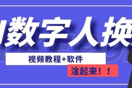 AI数字人换脸直播操作教程 附免费可用工具软件下载