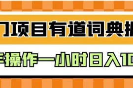 有道词典掘金项目完整解析 新手零门槛复制粘贴即可赚收益