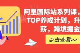 阿里国际站运营TOP养成系列课 全链路实操助力跨境从业者能力提升