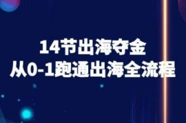 14节跨境电商出海实操教程 从0到1跑通出海全流程