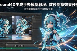 Neural4D手办三维模型生成教程 数秒即可快速预览创意设计效果