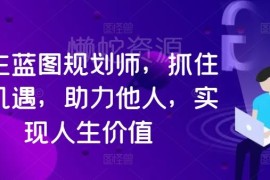 人生蓝图规划师入门教程 掌握人生规划全流程实操方法
