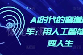 AI时代普通人弯道超车教程 从认知到应用掌握AI实用技能