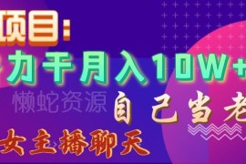 正规聊天交友蓝海副业详解 可自营可招募主播合规变现