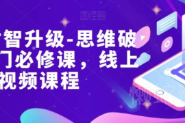 女性财智升级思维破局6门必修课 家庭财商提升线上视频课程