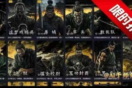 COZE扣子工作流使用教程 30秒一键生成历史人物生平短视频