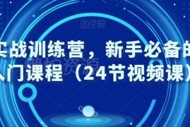 24节外贸实战训练营视频课 零基础新手外贸入门必备教程