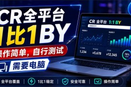 CR全平台1比1搬运实操教程 支持抖快小红书视频号需电脑操作