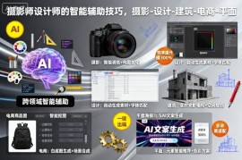 摄影师设计师智能辅助实用技巧分享 适配多领域从业者技能提升