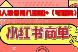 小红书商单分成计划实操指南 单号月入3K可矩阵放大玩法详解