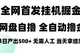 2025最新网盘全自动拉新项目 小白可做单日收益400+玩法揭秘