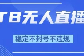 2025淘宝无人直播带货10.0玩法 合规不封号小白易上手实操教程