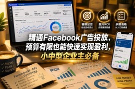 Facebook广告投放全链路教程 中小企低预算出海盈利实操指南