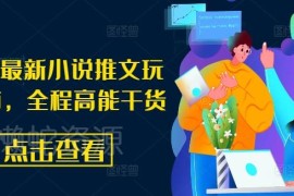 2024年8月最新小说推文玩法 零成本新手入门实操指南