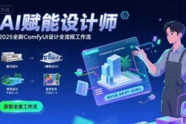 2025全新ComfyUI设计全流程工作流 多领域零基础AI设计实操教程