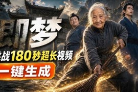 即梦AI180秒超长视频生成方法 3分钟短片完整制作流程详解
