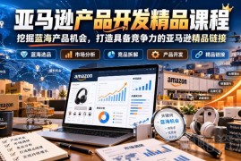 亚马逊产品开发精品课程 助力挖掘蓝海产品打造高竞争力精品链接