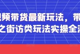 短视频带货街访类玩法实操全流程 新手可落地操作指南