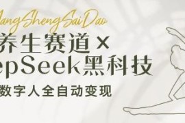 养生赛道结合DeepSeek与AI数字人 小白可上手的全自动变现实操攻略