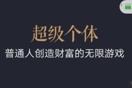 2024-2025超级个体翻盘指南 普通人创富成长全套课程