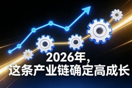2026年确定性高成长产业链解析 覆盖多行业投资参考指南