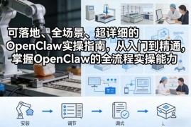OpenClaw全场景实操指南 从入门部署到商业化落地全流程教学