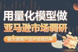 用量化模型做亚马逊市场调研实操教程 高效提升产品开发成功率