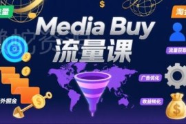 Media Buy POP流量实操课程 零基础开启海外广告投放淘金之路