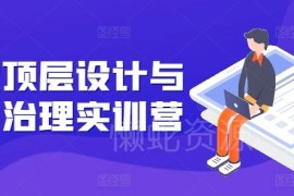 股权顶层设计与公司治理实训营 补全股权短板规避经营法律风险