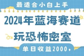 2024年恐怖密室直播蓝海赛道攻略 小白零门槛上手保姆级教程