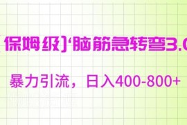 小红书脑筋急转弯引流盈利项目拆解 稳定日入400-800实操攻略