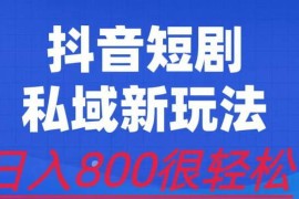 短剧私域变现玩法全拆解 0门槛手机可操作单客赚9.9-99元