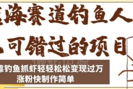 适合钓鱼人的低门槛蓝海创业项目 涨粉快易操作变现方式详解