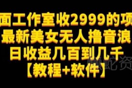 抖音美女无人直播撸音浪实操教程 附配套软件及防违规技巧