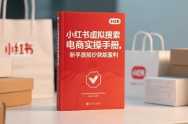 小红书虚拟搜索电商实操手册 新手零门槛上手可直接落地盈利