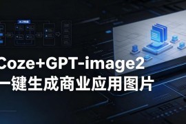 Coze工作流搭建实操教程 coze+GPT-image2一键生成商用高清图片