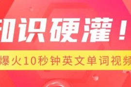 AI制作10秒记单词爆火短视频 实操步骤及变现方法详解