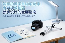 零基础视频拍摄系统课 新手入门拍摄技巧完整学习指南