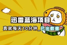 迅雷浏览器蓝海副业项目完整拆解 低耗时操作与热点把控教程