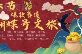 AI春节搞钱4.0实操教程 视频号文旅赛道批量做内容变现指南