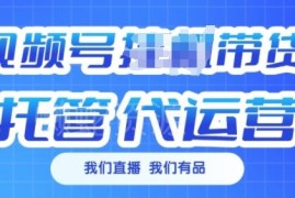 视频号挂机直播带货托管代运营 普通人每月增收3000至5000攻略