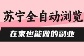 苏宁全自动浏览副业实操攻略 零风控高收益玩法全揭秘