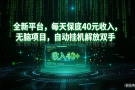 2024实测可提现看广告平台 自动挂机无需养机日入30-40元